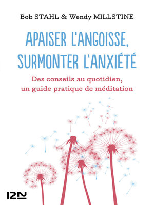 cover image of Apaiser l'angoisse, surmonter l'anxiété